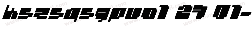 KSZSQSGPUO1 27 01字体转换